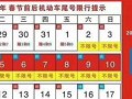 成都尾号限行尾号Y，成都尾号限行尾号为9