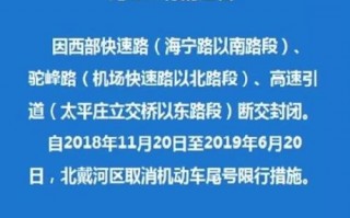 秦皇岛现在限号规则，秦皇岛新的限号规定