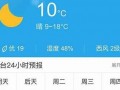 邢台明天天气预报，邢台明日天气