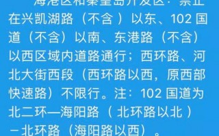 秦皇岛海港限号地图，秦皇岛海港限号地图最新？