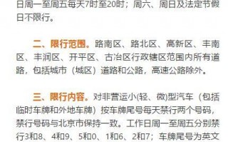 今是限号是多号滦南？今天滦南限号不？