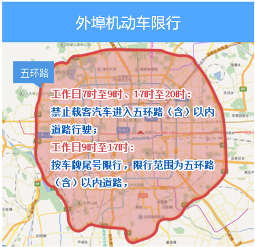 北京限行限号区域图,北京限行范围图-第1张图片-巾百福 北京限行限号区域图,北京限行范围图-第1张图片-巾百福