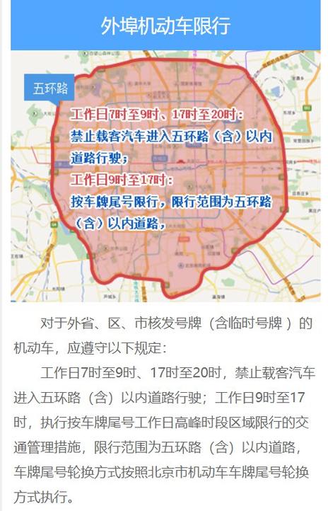 北京限行限号区域图,北京限行范围图-第3张图片-巾百福 北京限行限号区域图,北京限行范围图-第3张图片-巾百福