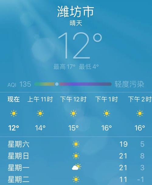 潍坊天气预报10天?潍坊天气预报15t天?-第1张图片-巾百福 潍坊天气预报10天?潍坊天气预报15t天?-第1张图片-巾百福