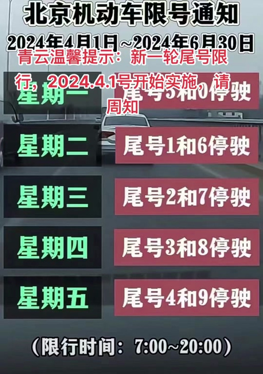 北京限号3月15号,3月15号北京限号是多少号?-第3张图片-巾百福 北京限号3月15号,3月15号北京限号是多少号?-第3张图片-巾百福