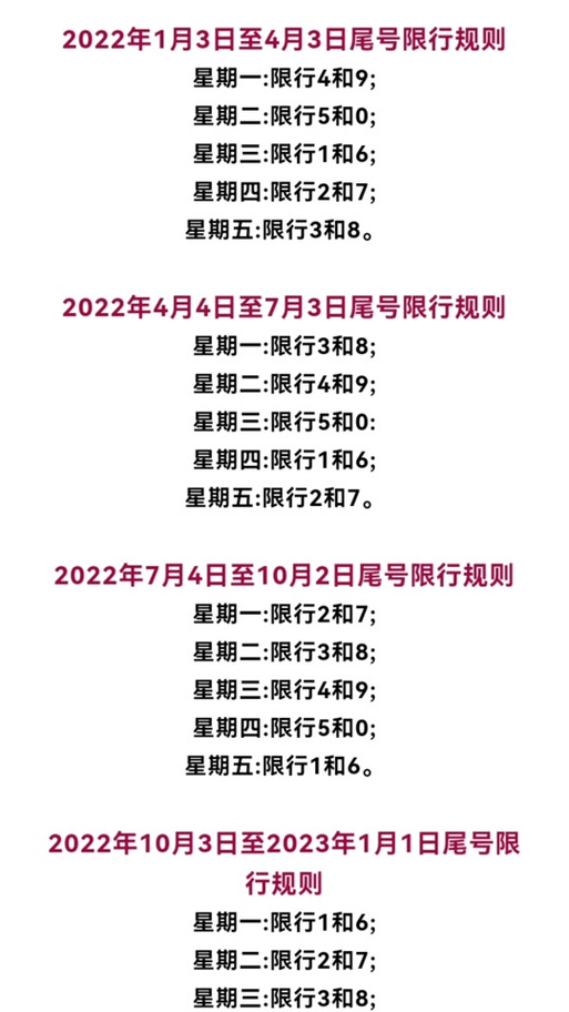 北戴河今日限号多少,北戴河今日限号查询?-第4张图片-巾百福 北戴河今日限号多少,北戴河今日限号查询?-第4张图片-巾百福
