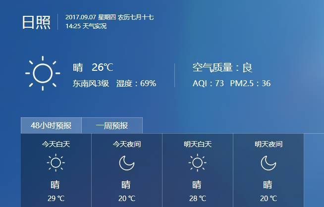 莒县日照天气?莒县日照天气预报7天?-第5张图片-巾百福 莒县日照天气?莒县日照天气预报7天?-第5张图片-巾百福