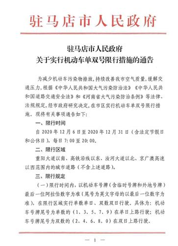 遂平2019限号吗,遂平限号怎么限的-第4张图片-巾百福 遂平2019限号吗,遂平限号怎么限的-第4张图片-巾百福