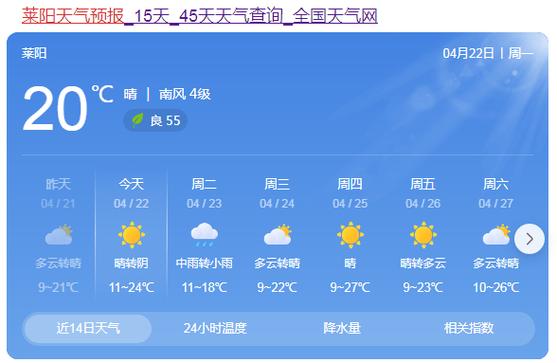 烟台莱阳天气预报?烟台莱阳天气预报最新消息?-第3张图片-巾百福 烟台莱阳天气预报?烟台莱阳天气预报最新消息?-第3张图片-巾百福