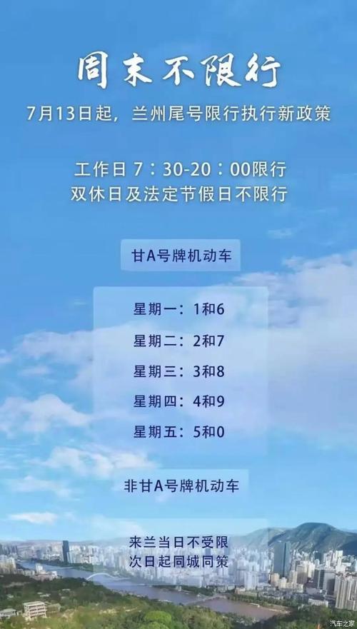 兰州今天限号的尾号,兰州今天限号的尾号是几点-第6张图片-巾百福 兰州今天限号的尾号,兰州今天限号的尾号是几点-第6张图片-巾百福