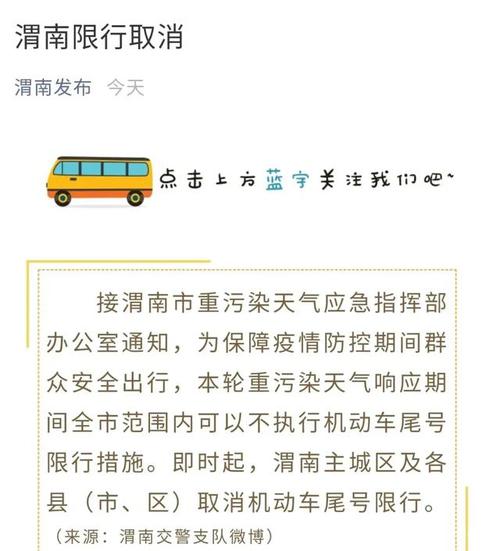 渭南限号明天限号吗?渭南明天限行尾号是几?-第4张图片-巾百福 渭南限号明天限号吗?渭南明天限行尾号是几?-第4张图片-巾百福