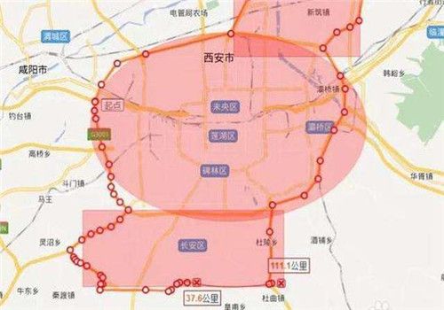 明天限号限行区域图？明天限号限行区域图解？-第2张图片-巾百福