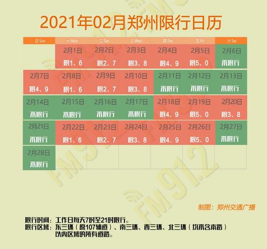 河南郑州限号咋限的，河南郑州限号时间-第1张图片-巾百福