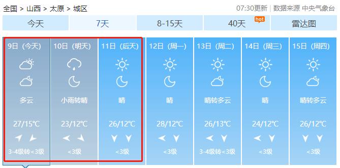 忻州五台山天气预报，忻州五台山天气预报15天-第6张图片-巾百福