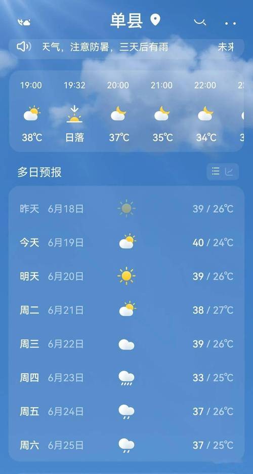 单县天气预报40天？单县40天天气查询？-第3张图片-巾百福