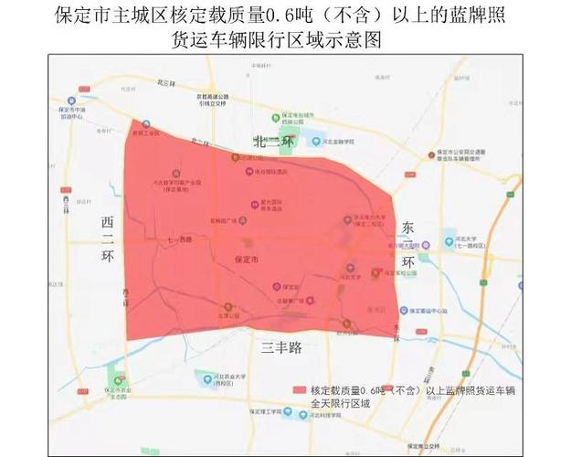 保定限号日哪里限行，保定限号范围？-第1张图片-巾百福