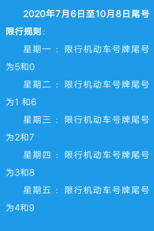 北京限号是限尾数吗?北京限号是限尾数吗?-第1张图片-巾百福 北京限号是限尾数吗?北京限号是限尾数吗?-第1张图片-巾百福